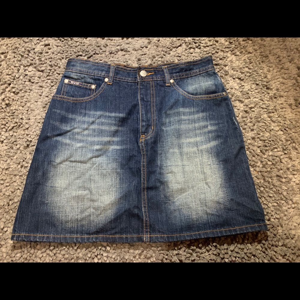 Denim skirt